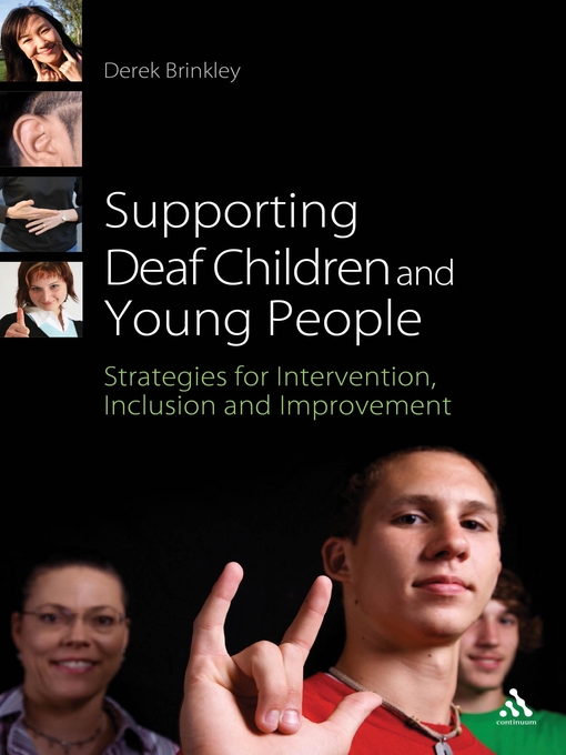 Title details for Supporting Deaf Children and Young People by Derek Brinkley - Available